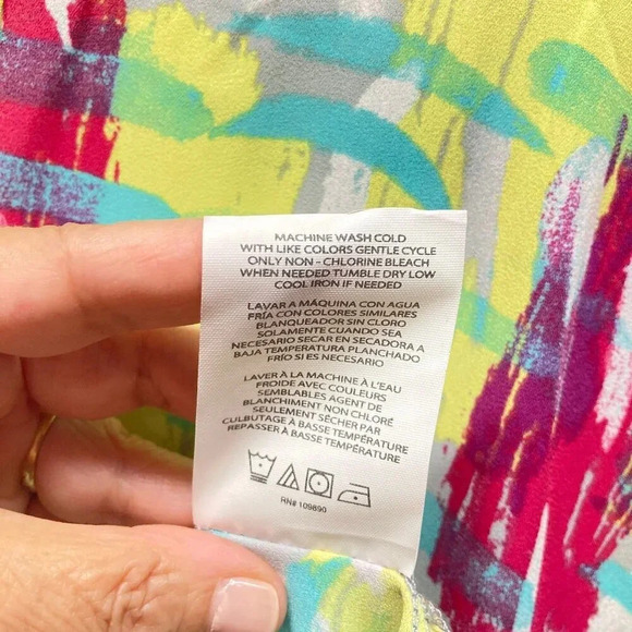 Melissa McCarthy Seven7 Tunic Dress Cover-up, Size 1X,‎ Hi-Lo Hem, New w Tags - Picture 11 of 11